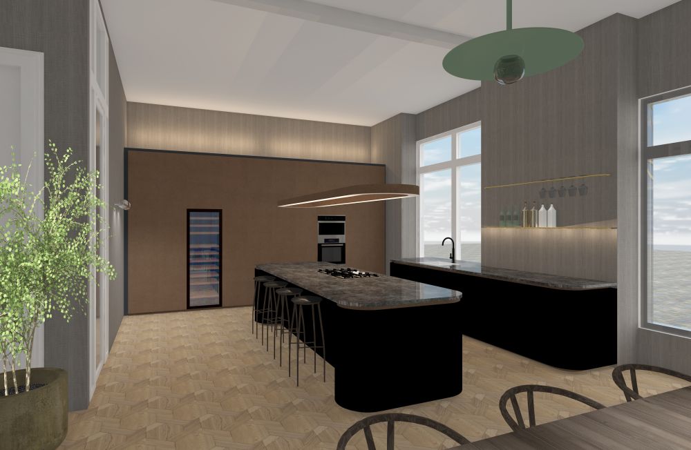 hazepaters vanuit eetbank